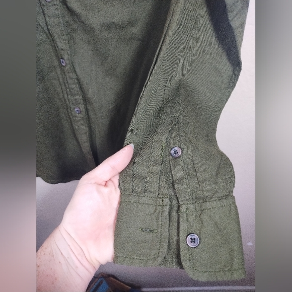 Ralph Lauren Denim & Supply Top RL Expedition Roll Tab Cotton Button Down - Picture 12 of 15